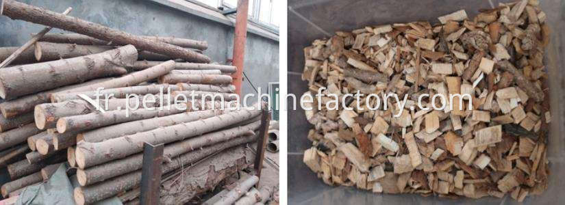 Vente chaude Burning Fuel Production Crusher Shredder Machine Drum Industrial Wood Chipper